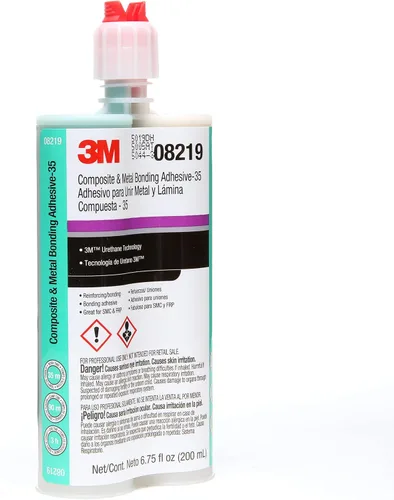 Miniatura 2 de 3M 08219 Adhesivo reparador de SMC/fibra de vidrio de 35 minutos - 200 ml