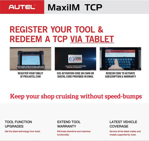 Miniatura 4 de Autel Programa de cuidado total para Autel MaxiIM IM508 S (tarjeta de actualización de 1 año IM508)