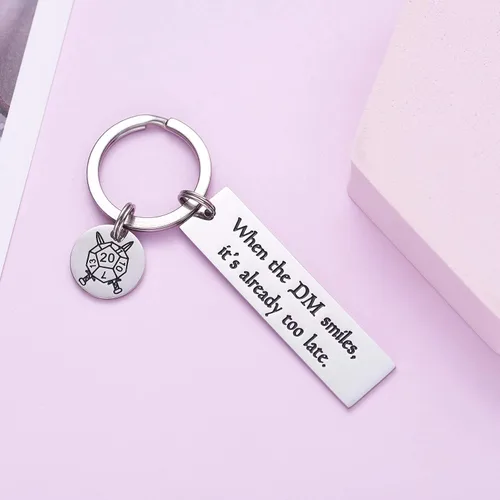 Miniatura 4 de Melix Home Dungeons and Dragons Gifts - Llavero con diseño de mazmorra