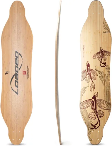 Loaded Boards Vanguard Bamboo Longboard Skateboard Completo