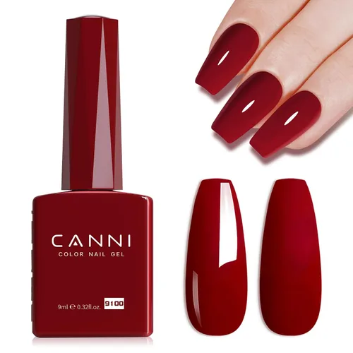 Miniatura 50 de CANNI - Esmalte de uñas en gel azul real, 1 unidad de 0.5 onzas, color azul marino, gel de cobalto oscuro profundo, para quitar el esmalte de uñas