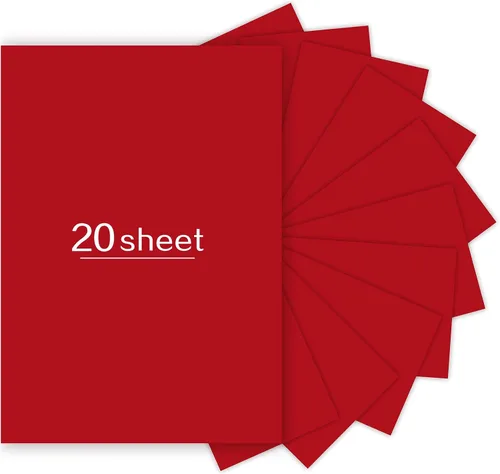 Miniatura 9 de 20 hojas de cartulina de colores de 8.5 x 11 pulgadas, papel de cartulina de colores surtidos de 8.82 oz/m² para manualidades y tarjetas, álbumes