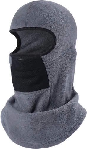 Miniatura 4 de ChinFun - Pasamontañas, forro polar, cortavientos, máscara táctica para el cuello