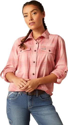 Miniatura 32 de Ariat Camisa de trabajo para mujer Rebar Made Tough Venttek Durastretch