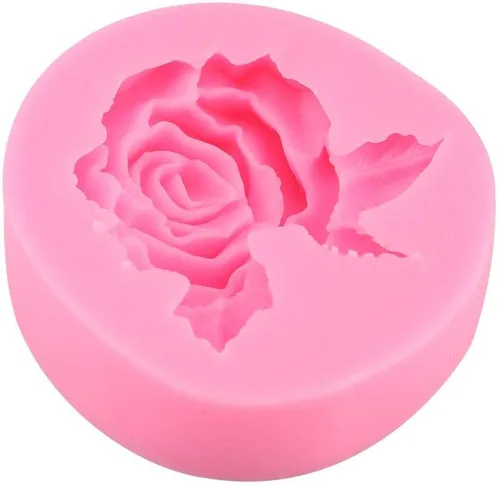 Miniatura 9 de Rose Collection - Molde de silicona para fondant, molde para decorar pasteles de fondant, molde de decoración de pasteles, flor y rosa, jabón