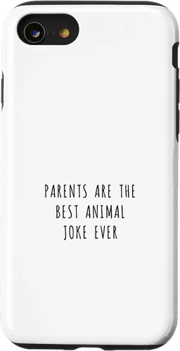Miniatura 18 de iPhone XR Parents are the best animal joke ever Case