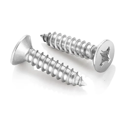 Miniatura 14 de Mellewell Tornillos para chapa metálica de cabeza plana #14 x 3 (disponibles de 5/8 a 3 pulgadas), tornillos para madera, acero inoxidable 304 18-8