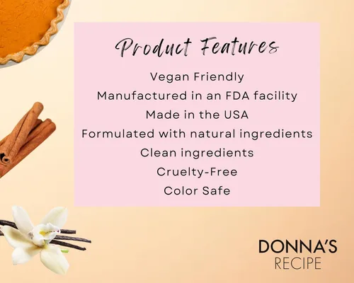 Miniatura 5 de Receta de Donna por Tabitha Brown Aceite para Cabello Fuerte Mezcla de 18 aceites naturales y polvo, tratamiento ligero y de rápida absorción