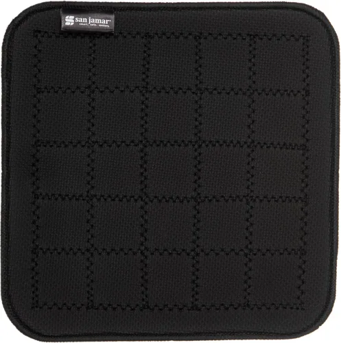 Carlisle FoodService Products UHP1010BK Ultigrip Soporte cuadrado comercial para bandeja caliente, 10 x 10 pulgadas, negro