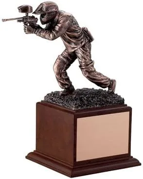 Miniatura 3 de SHOP AWARDS AND GIFTS Paintball Game Trophy Latón
