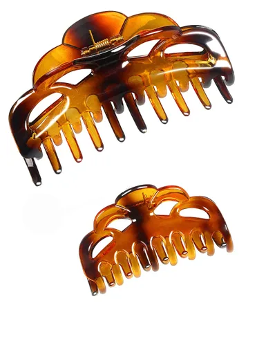 Miniatura 17 de Pinzas para cabello grandes de plástico, para mujeres con cabello grueso