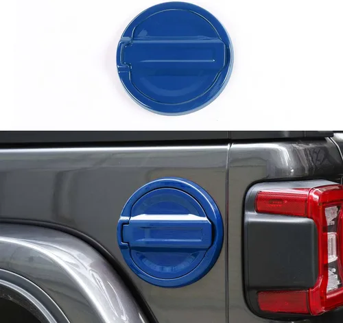 Tapón de depósito de gasolina para puerta de llenado de combustible, calcomanías de decoración exterior para Jeep Wrangler JL JLU 2018-2022, color