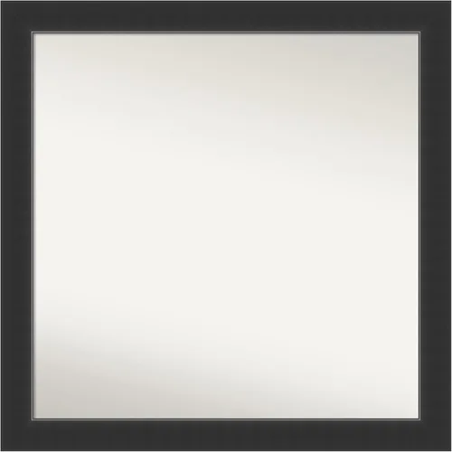Miniatura 11 de Amanti Art Espejo personalizado, espejo de baño negro Astor, espejo de pared o espejo de tocador de baño sobre el fregadero (25 x 25 pulgadas)