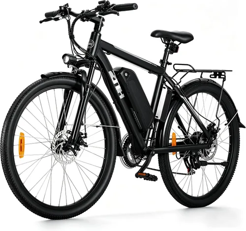 ZNH Bicicleta eléctrica para adultos, bicicleta de montaña eléctrica de 26 pulgadas, motor sin escobillas de 1000 W, 23+MPH y batería extraíble de