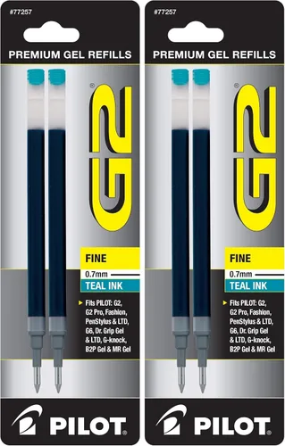 Miniatura 4 de PILOT G2 Repuesto de tinta de gel para bolígrafos de punta gruesa, tinta morada