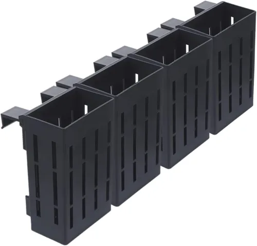 Ipetboom Soporte colgante para plantas de acuario, 4 piezas, maceta acuática con gancho, plantas acuáticas para acuario, plantas de agua para As