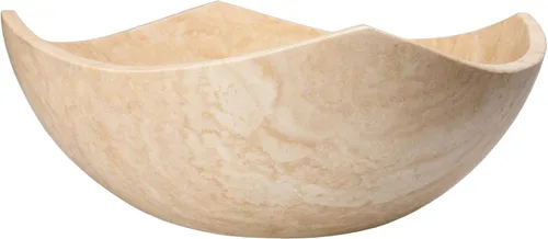Eden Bath EB_S027BT-H - Fregadero de recipiente con bordes arqueados, color beige