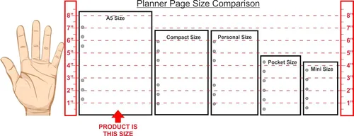 Miniatura 2 de Planificadores y organizadores para cuadernos tamaño A5 de Filofax, Mulberry, Kikki K, TMI y otros