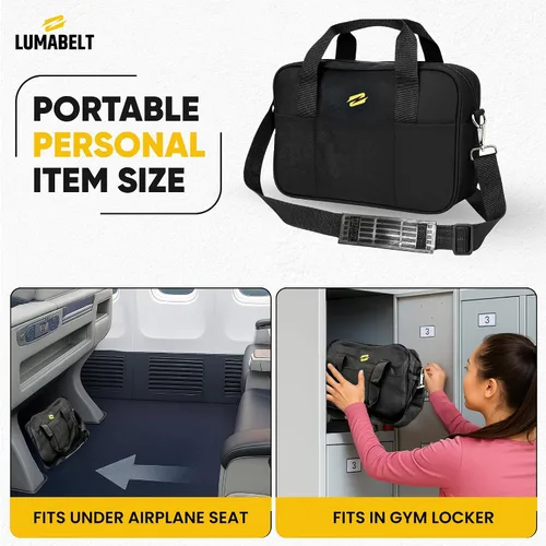 Miniatura 3 de Pequeña bolsa de gimnasio para mujer Bolsa deportiva compacta e impermeable para entrenamiento, viajes o yoga Bolsa de fitness ligera con bolsillo