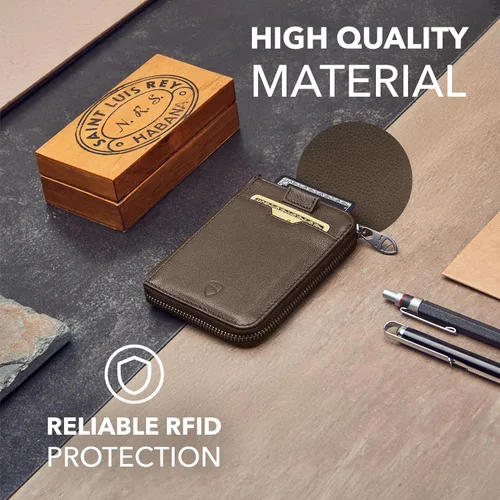 Miniatura 3 de Vaultskin NOTTING HILL - Cartera con cremallera y protección RFID para tarjetas