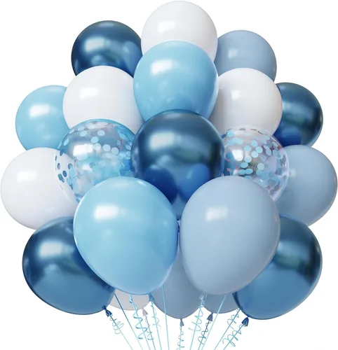 Miniatura 9 de Globos negros y dorados, kit de 50 globos de 12 pulgadas, globos de látex negros para decoraciones de cumpleaños, año nuevo, boda, graduación