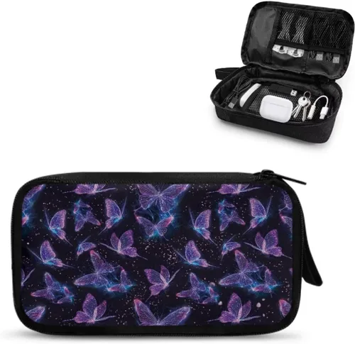 Miniatura 39 de Organizador electrónico de playa Bolsa de accesorios de tecnología Accesorios electrónicos Estuche de transporte Bolsa de almacenamiento para cable
