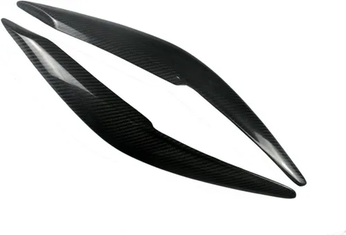Miniatura 2 de Para Mazda 6 Atenza 2017-2018 Faro Ceja Párpado Cubierta Trim Fibra de Carbono 2x