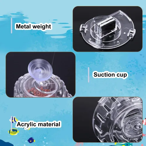 Miniatura 2 de MiOYOOW Planaria - Trampa transparente para caracoles de acuario natural para acuario, tanque de peces, diminuta sanguijuela de caracol