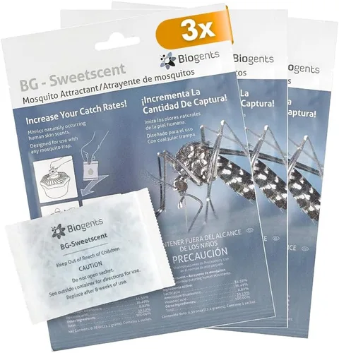 Miniatura 8 de Biogents Sweetscent - Atractivo de mosquitos - Señuelo para mosquitos • Imán de mosquitos • Compatible con todas las trampas para mosquitos
