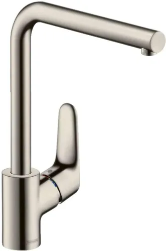 Miniatura 12 de Hansgrohe Metropol - Grifo de cocina para baño individual empotrado con palanca, color negro mate 240 con rociador extraíble y rango giratorio
