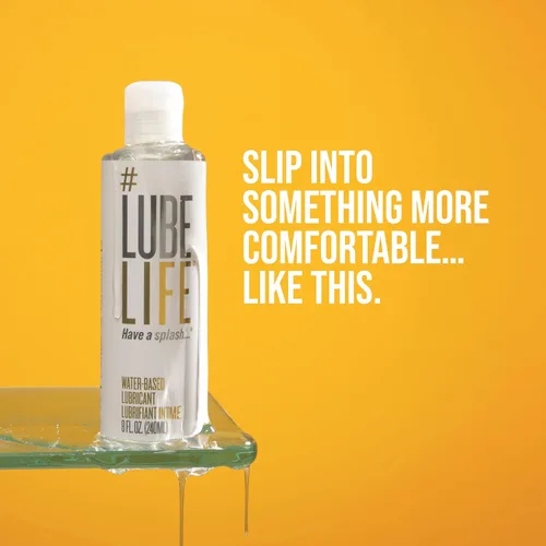 Miniatura 7 de LubeLife Lubricante a base de agua, lubricante personal para hombres, mujeres y parejas, tamaño de viaje, no mancha, fácil de limpiar, seguro