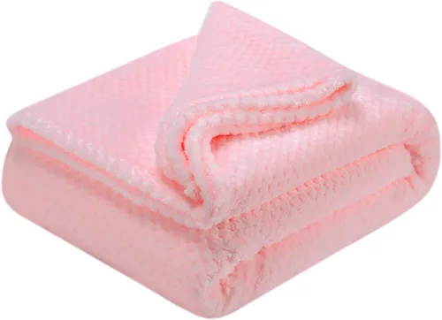 Miniatura 40 de Manta o manta mullida para bebé, suave, cálida y acogedora manta de vellón coral para niños pequeños, bebés o recién nacidos, para cuna, cochecito