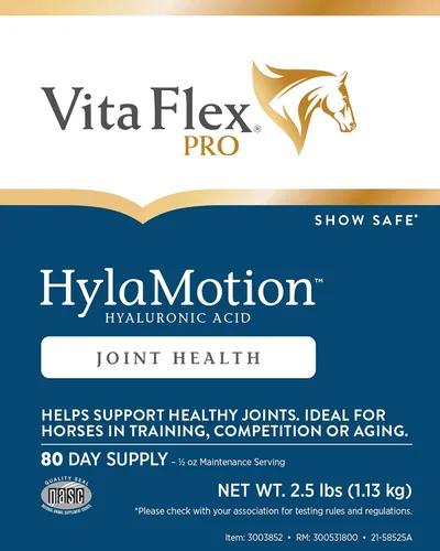 Miniatura 3 de Vita Flex Pro Hylamotion Suplemento para articulaciones de caballo de ácido hialurónico; ideal para caballos de envejecimiento, entrenamiento