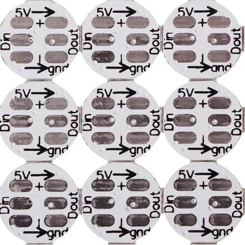 Miniatura 2 de BTF-LIGHTING WS2812B - 100 píxeles LED RGB inteligentes direccionables individualmente 5050SMD para Arduino, módulo LED RGB de 1 LED, píxeles
