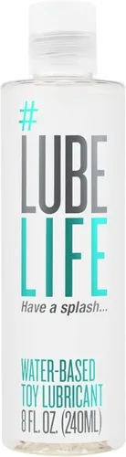 Miniatura 10 de LubeLife - Lubricante a base de agua, lubricante personal seguro para juguetes para hombres, mujeres y parejas, tamaño de viaje, sin manchas, fácil