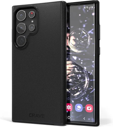 Miniatura 41 de Crave Funda para Galaxy S22 Ultra, funda de doble capa de protección a prueba de golpes para Samsung Galaxy S22 Ultra 5G (6.8 pulgadas) - Negro