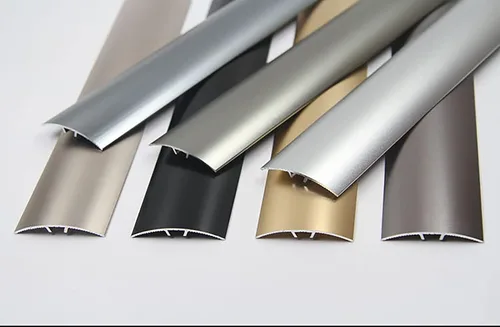 Miniatura 3 de Tira de umbral de transición, tira de transición de aluminio duradera, tira de umbral ligera para puertas de baño y cocina, decoración de borde