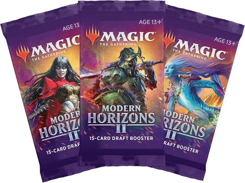 Miniatura 2 de Magic: The Gathering Horizontes modernos 2 (Modern Horizons 2) Paquete múltiple para juego 3 potenciadores de juego (Draft Boosters)