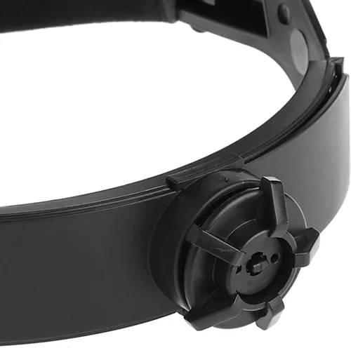 Miniatura 4 de Prettyia Reemplazo material del casco de la soldadura de los PP para la soldadura Auto Dark Ratchet Accessory-Black - sola diadema