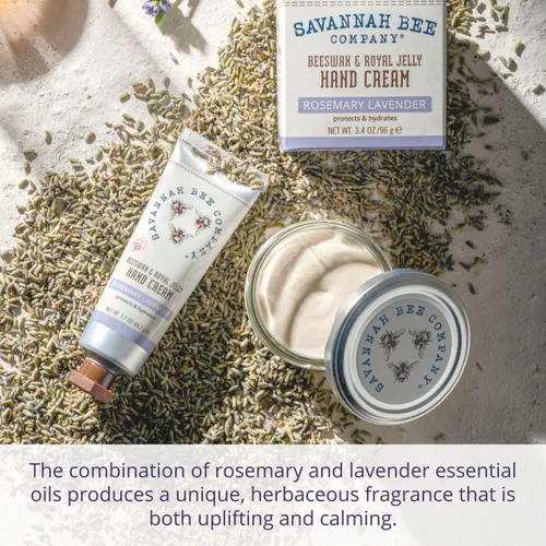 Miniatura 4 de Crema de manos de cera de abeja Savannah Bee Company - Crema reparadora hidratante para manos