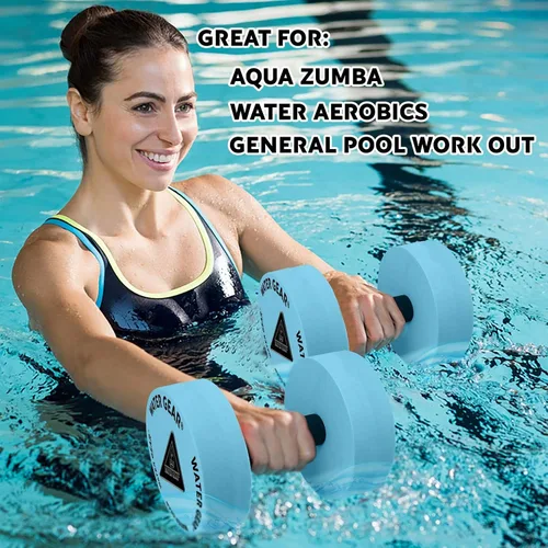 Miniatura 4 de Water Gear Campanas de resistencia - Fitness acuático y ejercicio de piscina - Entrenamiento intenso sin estrés adicional - Fácil