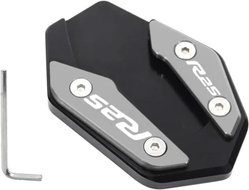 Miniatura 13 de Soporte de extensión lateral de pie para motocicleta para Yamaha YZF R3 R25 MT03 MT25 2019 2022 MT 03 25 R 3 25 (color: MT03 azul)