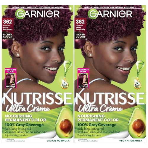 Miniatura 35 de Garnier Nutrisse - Tinte en crema nutritiva para el cabello, 30 marrón oscuro (Sweet Cola), tinte permanente para el cabello, 2