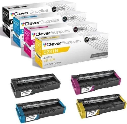 Miniatura 203 de CS - Cartucho de tóner compatible para Ricoh C220 406046 Color negro láser Aficio SP C220 Aficio SP C220A Aficio SP C220DN Aficio SP C220N Aficio SP