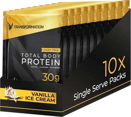 Miniatura 8 de Transformation Protein Super Blend Clara de huevo, péptidos de colágeno y proteínas vegetales 15 mil millones de probióticos UFC Enzimas
