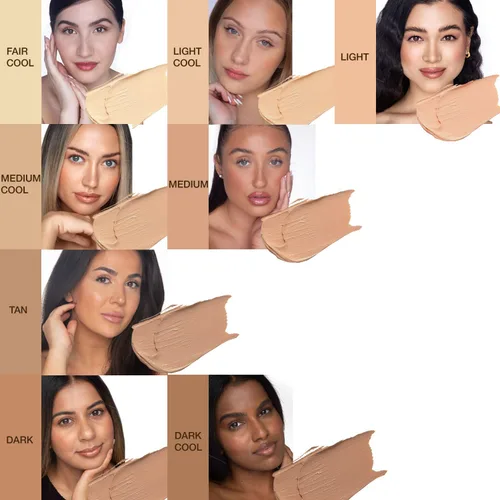 Miniatura 6 de bellapierre BB Cream con SPF 20 - Protector solar tintado, corrector, base y crema facial hidratante Fórmula ligera + aplicador superior No Medio