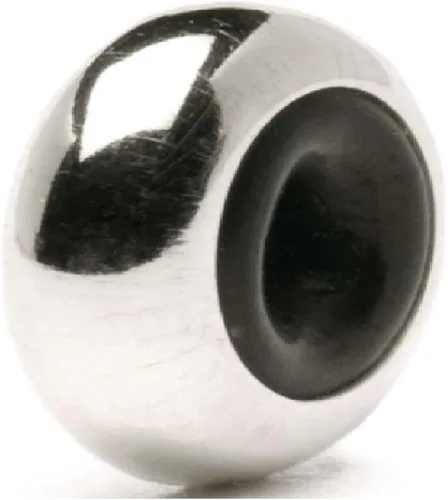 Miniatura 3 de Auténtico tapón de plata de ley 10401 de Trollbeads, plateado, Plata esterlina, No es una piedra preciosa