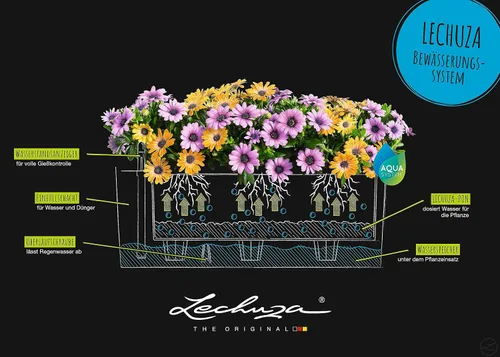 Miniatura 5 de Lechuza Balconera Color 50 - Macetero todo en uno (liso mate), nuez moscada
