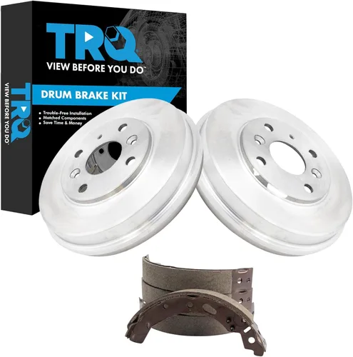 Miniatura 19 de Kit de tambor de freno y zapata ABS trasero TRQ Compatible con Subaru Forester Impreza