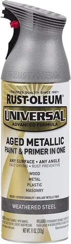 Miniatura 178 de Rust-Oleum 301537 - Pintura en aerosol metálica aperlada universal para todas las superficies, 11 onzas, rosa champán (Champagne Pink), paquete de 2